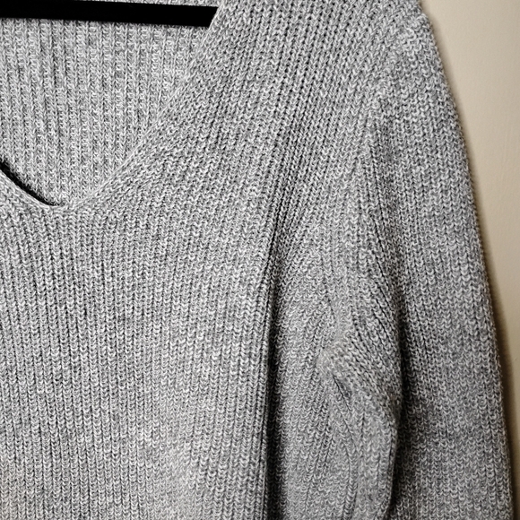 J. Crew Mercantile Textured 100% Cotton Sweater Size L Casual Fall - Picture 3 of 7